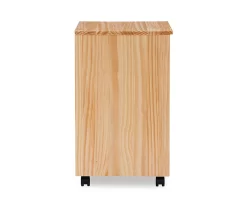 Craft Mate Natural Wood 6-Drawer Rolling Storage Cart -Chic Furniture Shop 810543290 4