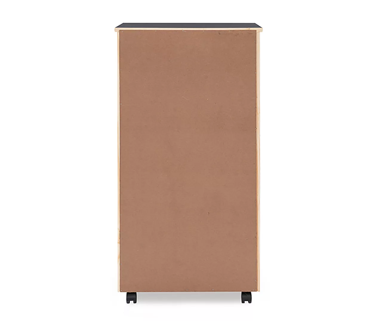 Craft Mate Gray Wood 8-Drawer Rolling Storage Cart 4 Craft Mate Gray Wood 8-Drawer Rolling Storage Cart - Image 4