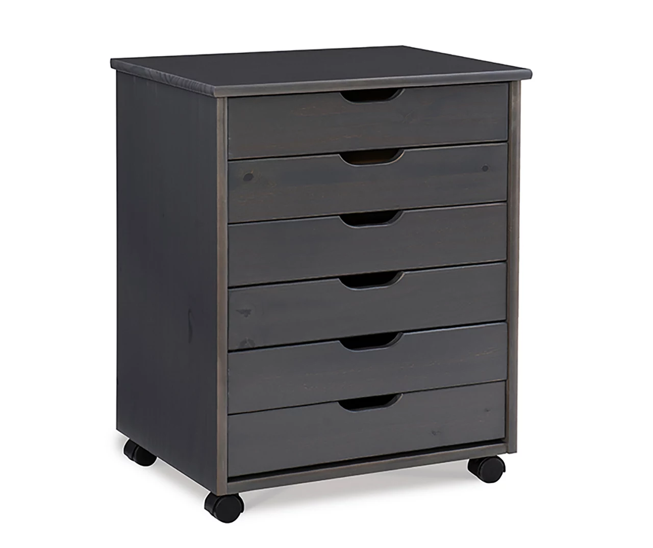 Craft Mate Wide Gray 6-Drawer Rolling Storage Cart 1 Craft Mate Wide Gray 6-Drawer Rolling Storage Cart