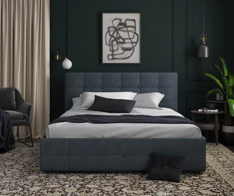 Atwater Living DHP Ryder Linen Upholstered Bed With Storage 6 Atwater Living DHP Ryder Linen Upholstered Bed With Storage - Image 6