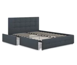 Atwater Living DHP Ryder Linen Upholstered Bed With Storage 26 Atwater Living DHP Ryder Linen Upholstered Bed With Storage -Chic Furniture Shop 810543642 3