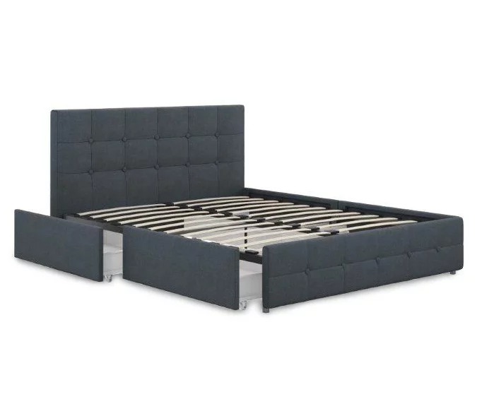 Atwater Living DHP Ryder Linen Upholstered Bed With Storage 7 Atwater Living DHP Ryder Linen Upholstered Bed With Storage - Image 7