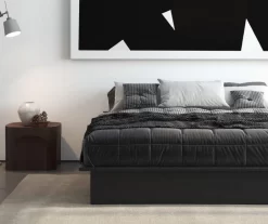 DHP Micah Black Faux Leather King Platform Bed 8 DHP Micah Black Faux Leather King Platform Bed -Chic Furniture Shop 810543681 3