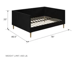 Atwater Living DHP Francis Mid-Century Daybed 32 Atwater Living DHP Francis Mid-Century Daybed -Chic Furniture Shop 810543742 1