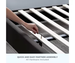 Brookside Amelia Triple Lined Bed -Chic Furniture Shop 810547662 810547666 810547597 810547600 5