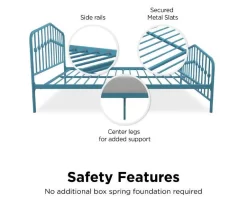 Navogratz Bushwick Metal Bed -Chic Furniture Shop 810548778 5