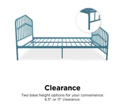 Navogratz Bushwick Metal Bed -Chic Furniture Shop 810548778 6