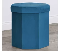 Real Living Geometric Storage Ottoman -Chic Furniture Shop 810559131 1