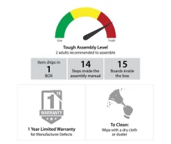 Ivory Oak 3-Door Storage Wardrobe 17 Ivory Oak 3-Door Storage Wardrobe -Chic Furniture Shop 810561398 7