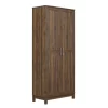 Seven Hills Columbia Walnut 2-Door Storage Cabinet