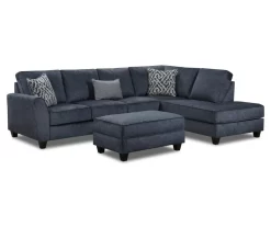 Dancaster Navy Storage Ottoman 8 Dancaster Navy Storage Ottoman -Chic Furniture Shop 810569828 810569829 810569830 1