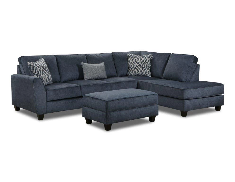 Dancaster Navy Storage Ottoman 6 Dancaster Navy Storage Ottoman - Image 6