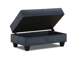 Dancaster Navy Storage Ottoman 10 Dancaster Navy Storage Ottoman -Chic Furniture Shop 810569830 11