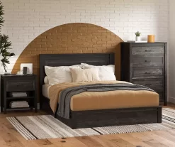 Silverton Black Oak Nightstand With USB Charging 8 Silverton Black Oak Nightstand With USB Charging -Chic Furniture Shop 810569984 1