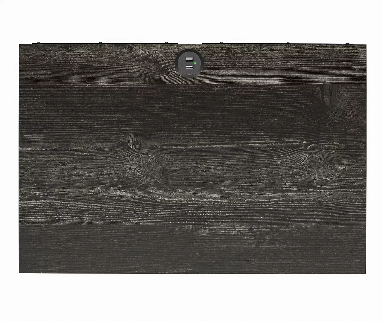 Silverton Black Oak Nightstand With USB Charging 4 Silverton Black Oak Nightstand With USB Charging - Image 4