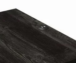 Silverton Black Oak Nightstand With USB Charging 10 Silverton Black Oak Nightstand With USB Charging -Chic Furniture Shop 810569984 3