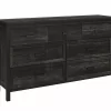 Silverton Black Oak 7-Drawer Dresser