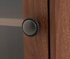 48" Brown Corner Electric Fireplace Console -Chic Furniture Shop 810570725 2