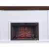 62" Grand Shiplap & Beam Electric Fireplace