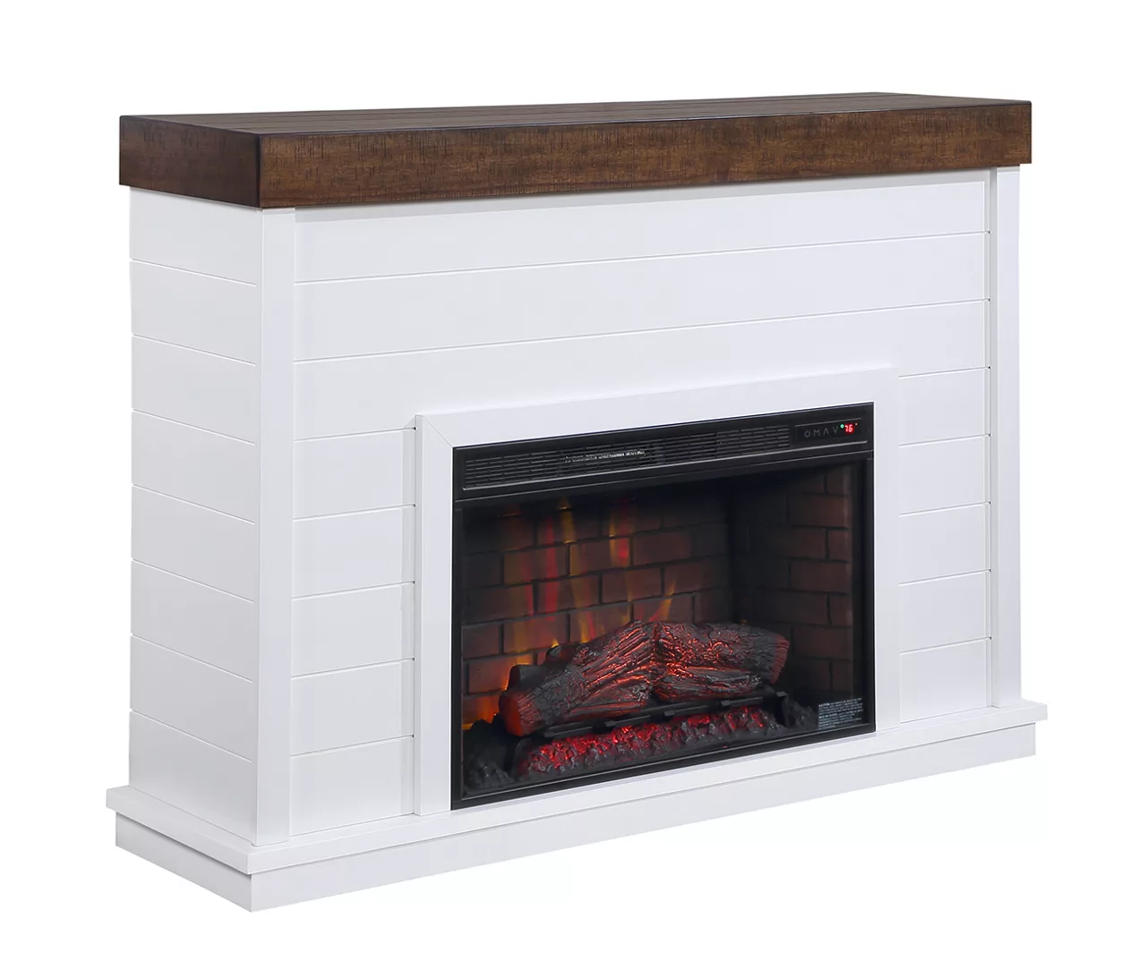 62" Grand Shiplap & Beam Electric Fireplace 2 62" Grand Shiplap & Beam Electric Fireplace - Image 2