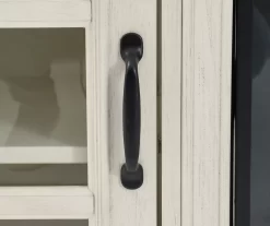 60" White 2-Tone Electric Fireplace Console 10 60" White 2-Tone Electric Fireplace Console -Chic Furniture Shop 810570730 5