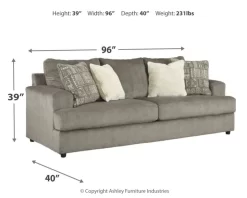 Soletren Ash Queen Sleeper Sofa -Chic Furniture Shop 810587410 4