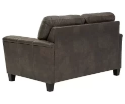 Signature Design By Ashley Navi Faux Leather Loveseat -Chic Furniture Shop 810587444 4