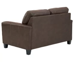 Signature Design By Ashley Navi Faux Leather Loveseat -Chic Furniture Shop 810587484 2