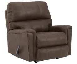 Navi Chestnut Faux Leather Rocker Recliner 10 Navi Chestnut Faux Leather Rocker Recliner -Chic Furniture Shop 810587485 1