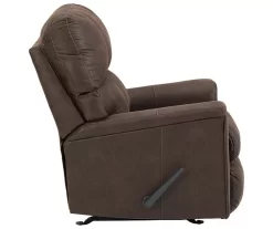 Navi Chestnut Faux Leather Rocker Recliner 13 Navi Chestnut Faux Leather Rocker Recliner -Chic Furniture Shop 810587485 5