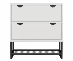 CosmoLiving Brielle Entryway Shoe Storage Cabinet -Chic Furniture Shop 810589009 4