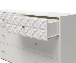 Blair White 6-Drawer Dresser -Chic Furniture Shop 810589238 1