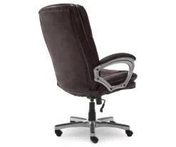 Benton Brown Big & Tall Faux Leather Executive Office Chair -Chic Furniture Shop 810590314 4