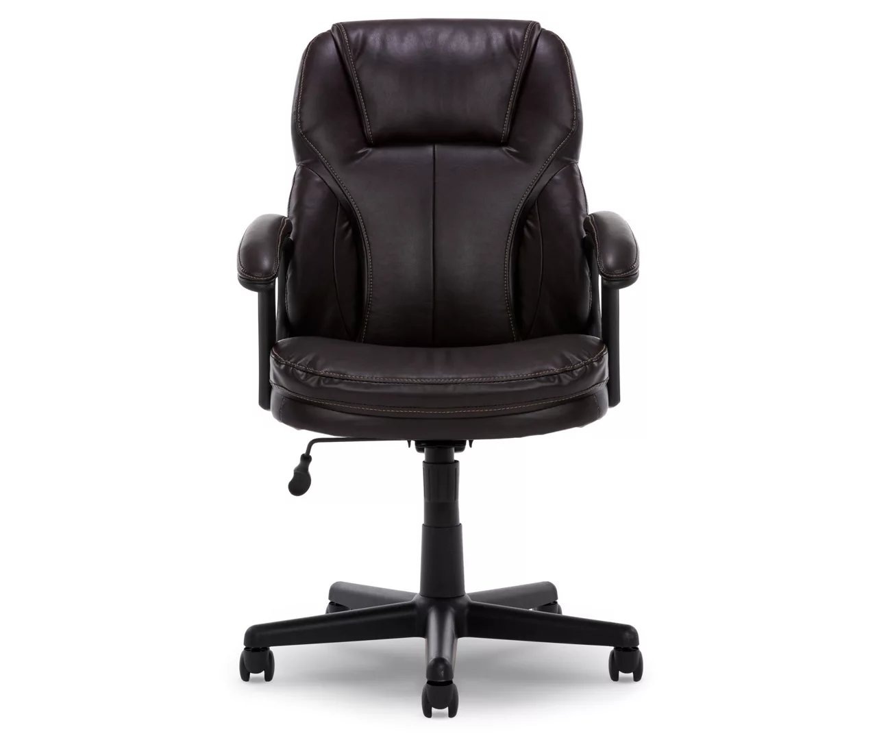 Mitchell Roasted Chestnut Vegan Leather Office Chair 1 Mitchell Roasted Chestnut Vegan Leather Office Chair