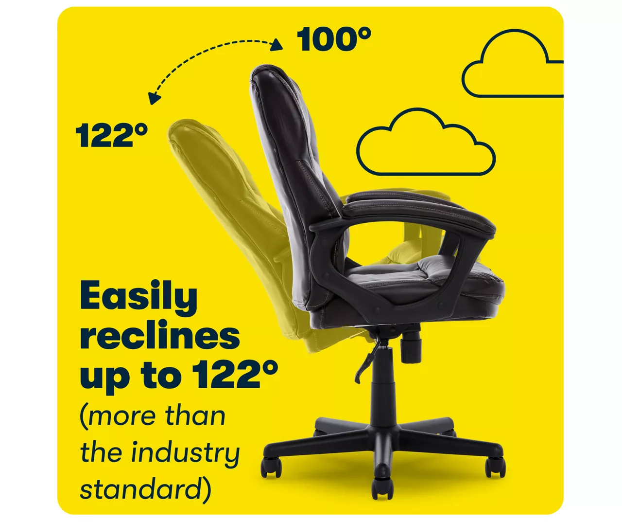 Mitchell Roasted Chestnut Vegan Leather Office Chair 7 Mitchell Roasted Chestnut Vegan Leather Office Chair - Image 7