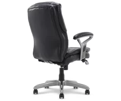 Anniston Black Bonded Leather Office Chair 9 Anniston Black Bonded Leather Office Chair -Chic Furniture Shop 810590373 5
