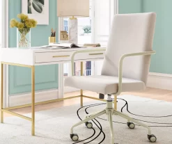 Giselle Velvet Office Chair -Chic Furniture Shop 810590390 2