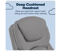 Claremont Gray Bonded Leather Office Chair -Chic Furniture Shop 810590392 10