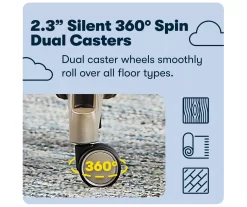 Claremont Gray Bonded Leather Office Chair -Chic Furniture Shop 810590392 12