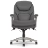 Claremont Gray Bonded Leather Office Chair