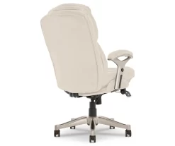 Claremont Ivory Bonded Leather Office Chair -Chic Furniture Shop 810590394 5