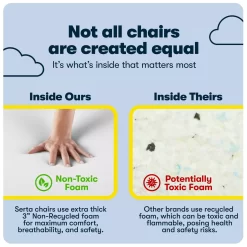 Claremont Dark Gray Fabric Office Chair -Chic Furniture Shop 810590396 91