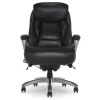 Lautner Gray Executive Bonded Leather Office Chair