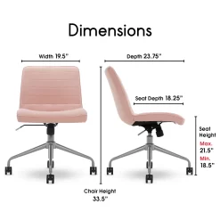 Adelaide Fabric Office Chair -Chic Furniture Shop 810590401 61