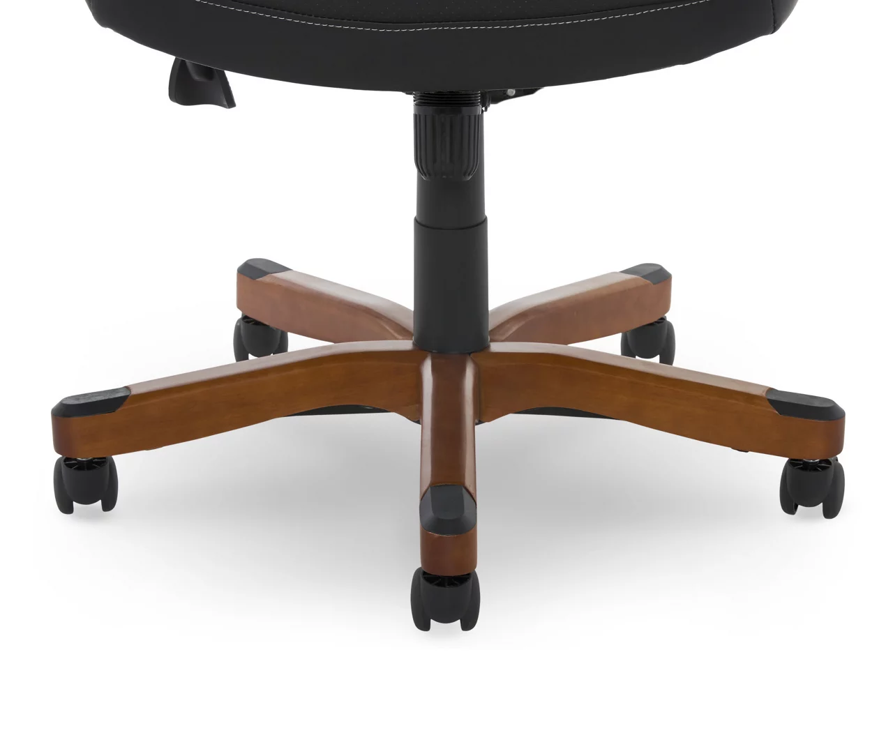 Conway Black Big & Tall Bonded Leather Office Chair 4 Conway Black Big & Tall Bonded Leather Office Chair - Image 4