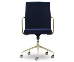 Giselle Velvet Office Chair -Chic Furniture Shop 810590416 3
