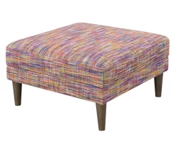 Darien Mardi Gras Ottoman -Chic Furniture Shop 810590531 2 1