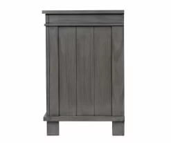 Topeka Warm Gray 3-Drawer Nightstand With USB Charging -Chic Furniture Shop 810591526 5