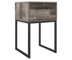 Neilsville Gray Nightstand -Chic Furniture Shop 810591820 2