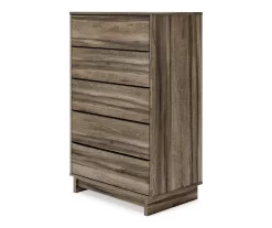 Shallifer Brown 5-Drawer Storage Chest -Chic Furniture Shop 810591841 1